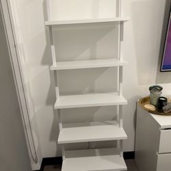 White Bookshelf 