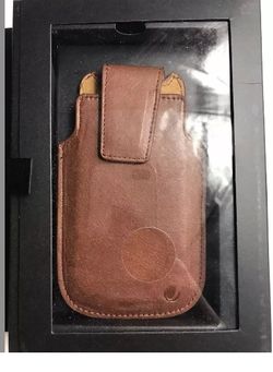 Vetta Leather Holster Case Medium iPhone 5/5s/5c Brown