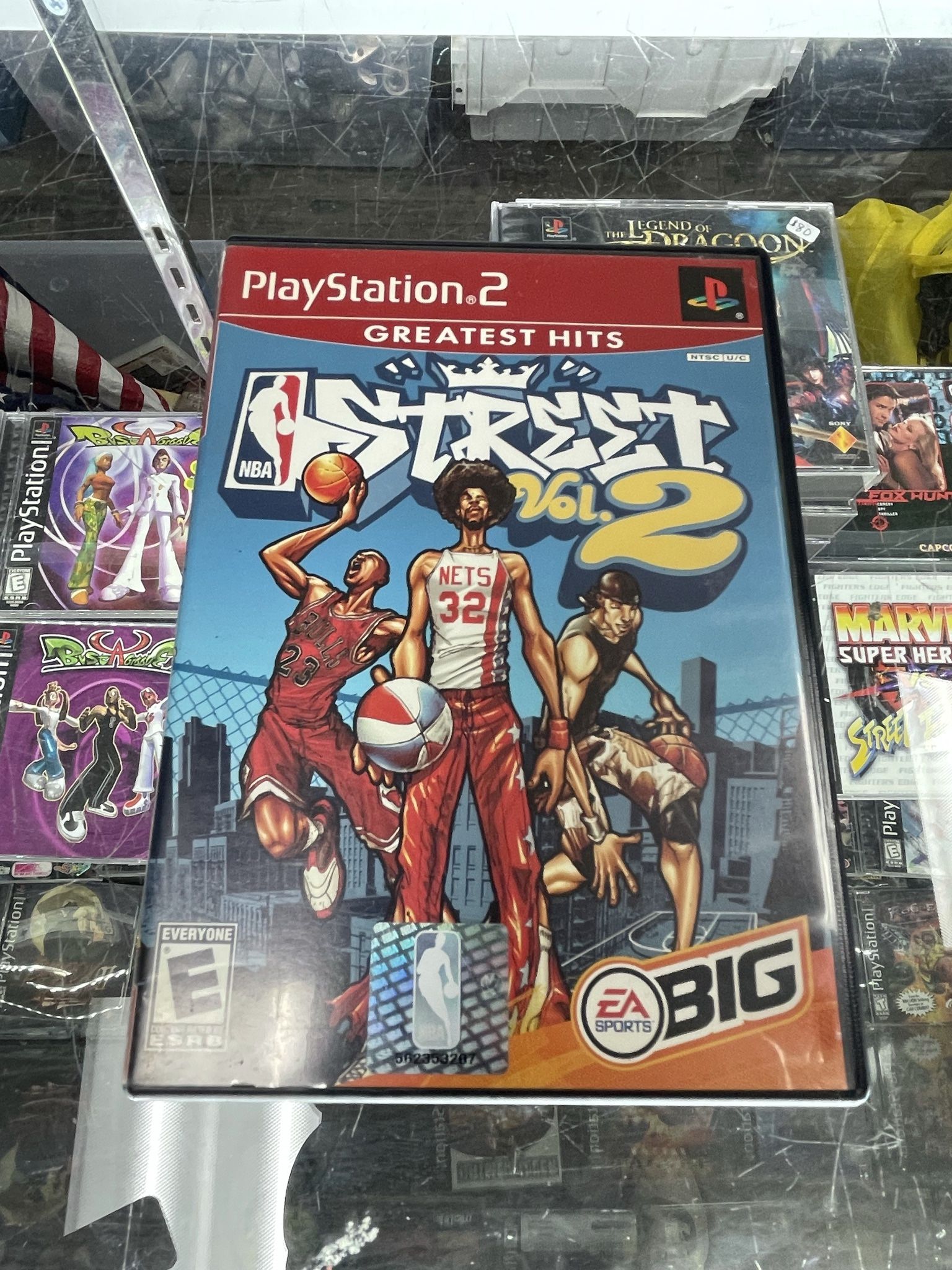 NBA Street Vol 2 Ps2 $50 Gamehogs 11am-7pm Open Fathers Day