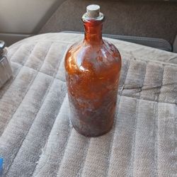 1939 Clorox Bottle With Original Rubber Cork 