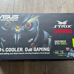 ASUS Nvidia GeForce 980 Ti graphics Card 