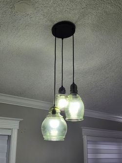 Paxton Glass 3-Light Indoor/Outdoor Pendant (13")