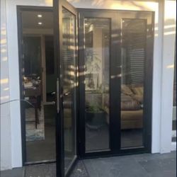 Brand New Aluminum Bifold Patio Door For Sale | Fast Pickup | Multiple Size Available