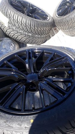 Camaro wheels 20 inch staggered 20x10 front rear 20x11 4new$1350