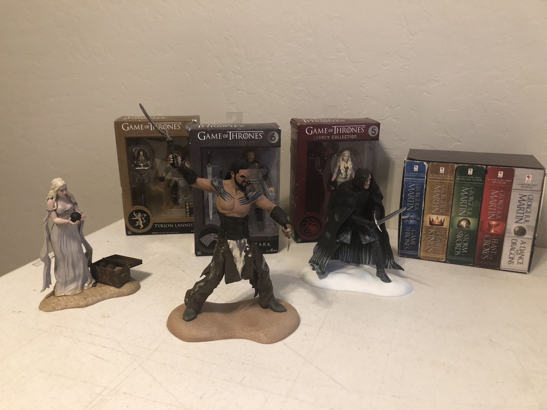 Game of Thrones action figures from the legacy collection by Funko