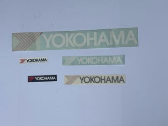 Yokohama Sticker Vinyl Various Size