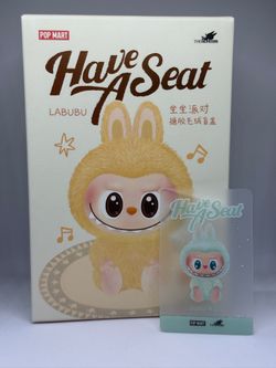 QUQU Have A Seat LABUBU The Monsters Vinyl Plush Pendant