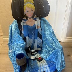 Cinderella Disney Booster/Car Seat CLEAN