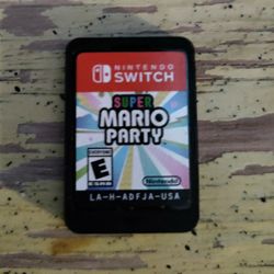 Super Mario Party switch game