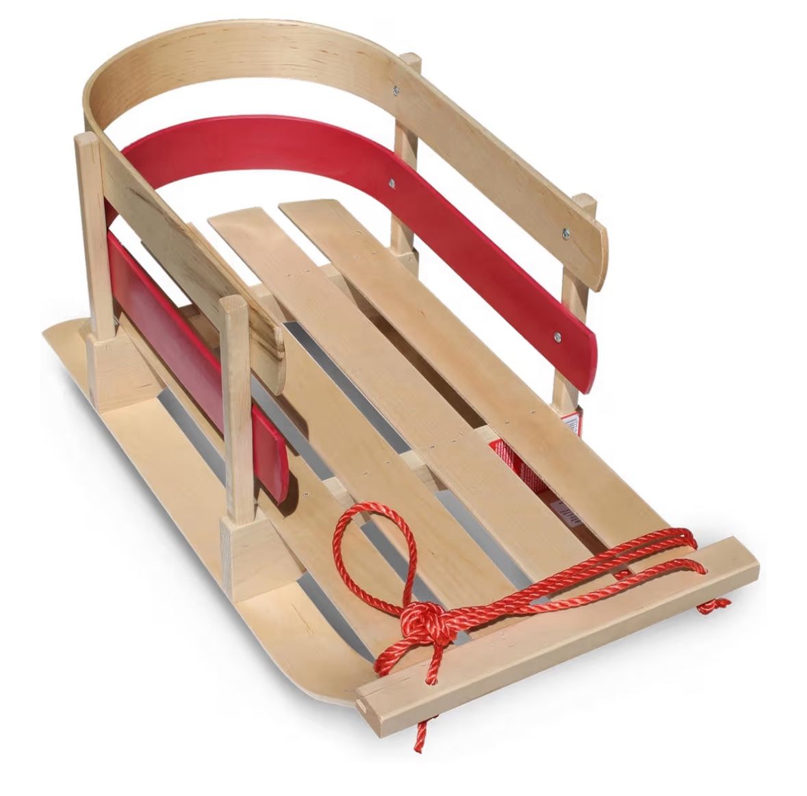 Flexible Flyer Wooden Pull Sleigh