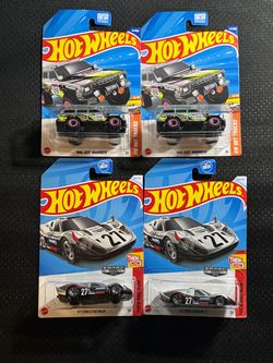 Hot Wheels ZAMAC Jeep Wagoneer & Ford GT40