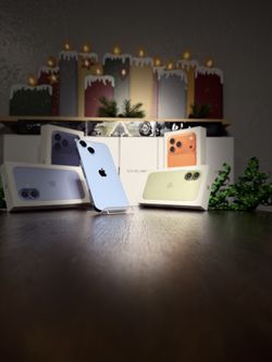 Holiday Deals! iPhone 14 Unlocked 128GB Blue - Refurbished