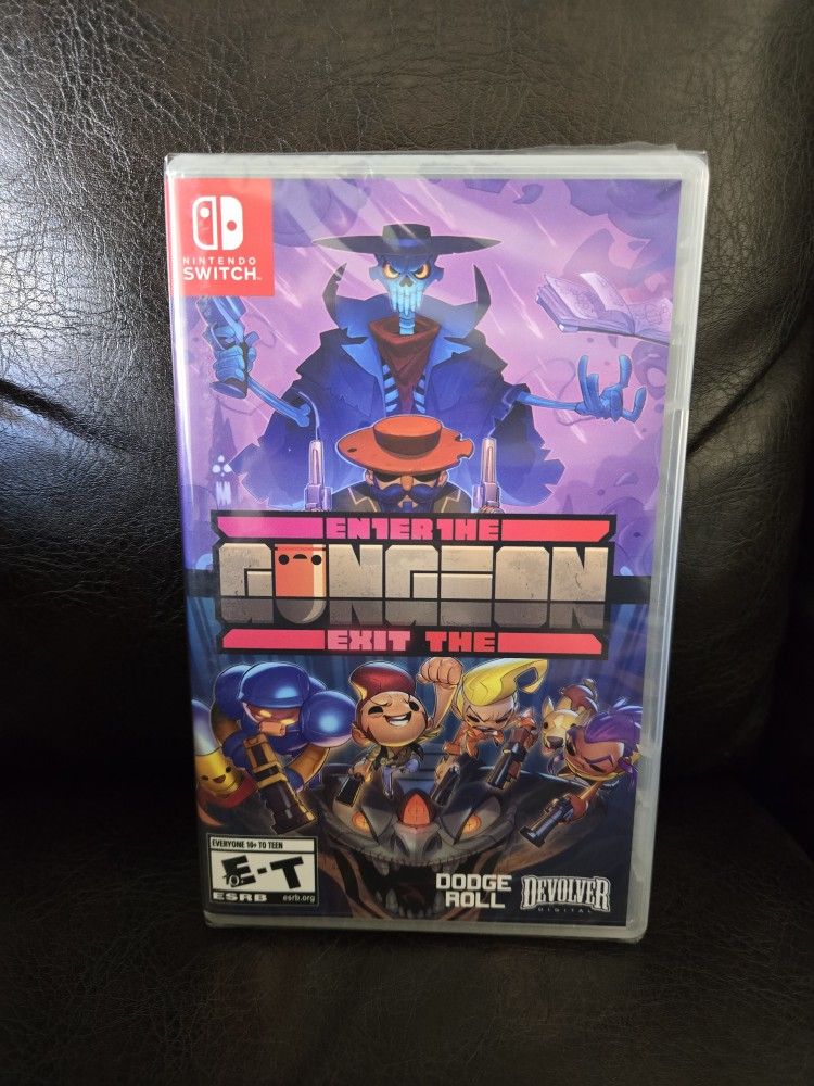 New Sealed 2 Games Bundle Enter & Exit The Gungeon Nintendo Switch Game