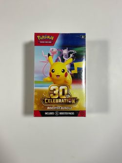 Pokémon TCG 30th Celebration Booster Bundle