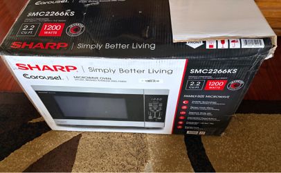 microwave 2.2 Cu Ft 1200 W