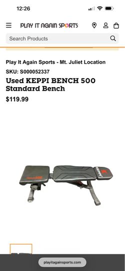 KEPPI BENCH 500 Standard Bench