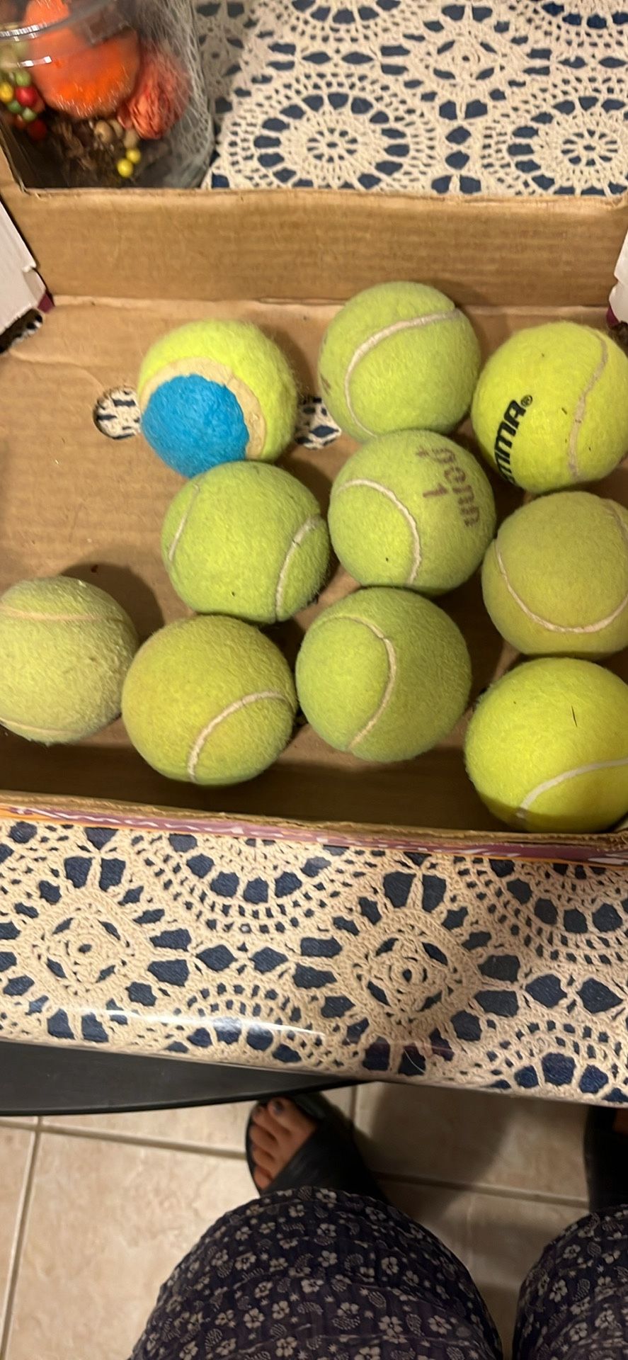 Total Of 10 Tannis Ball