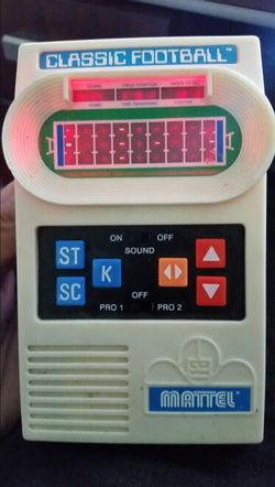 Mattel Electronic Football Game from 2000