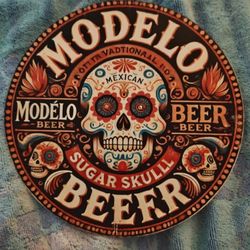 MODELO BEER WALL SIGN