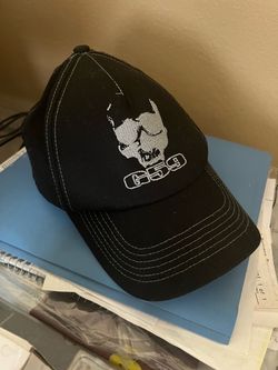G59 Records Skull Embroidered Black Snapback Hat