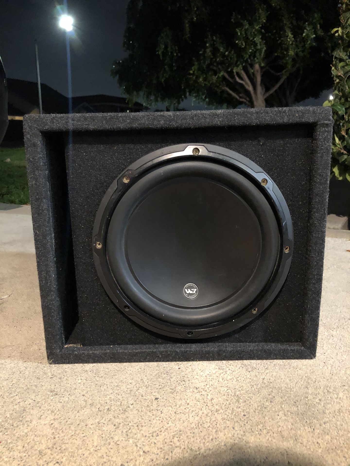 10in JL Audio W3 Subwoofer 🔊