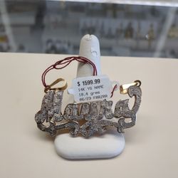 14k Solid Gold Pendant 18.4 Grams Layaway Available 10% Down If You Are Interested Please Ask For Maribel And Thank You 