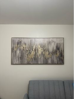 Framed Abstract Painting