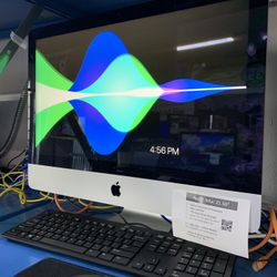 Apple iMac 21.5 Inch With Keyboard And Mouse MacOS Monterrey 12.10 Wifi Webcam Wireless And More