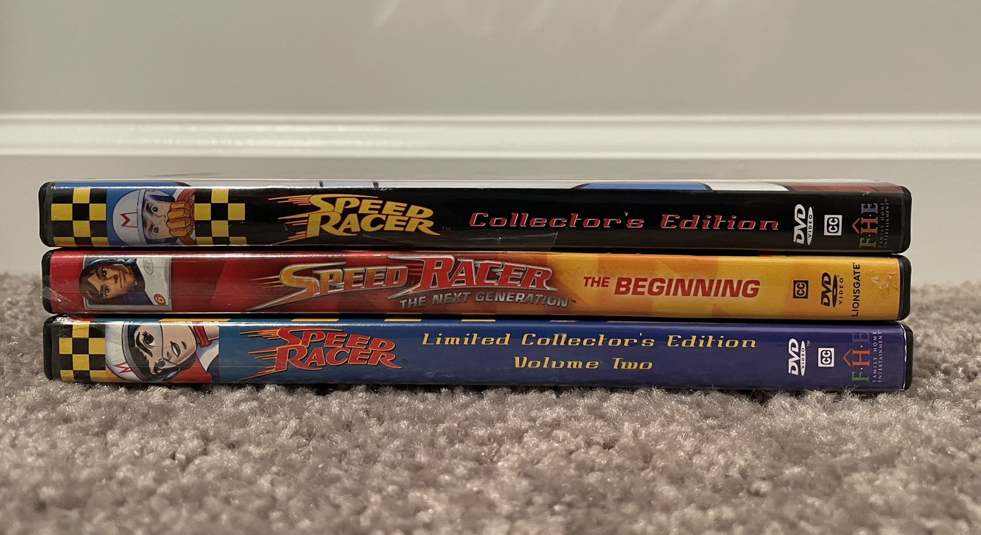 Speed Racer dvds