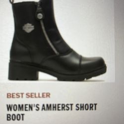 Ladies Size 7 Harley Davidson Boots