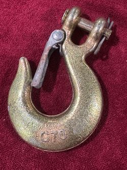 5/16" Clevis Slip Hook With Latch | Grade 70