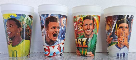 MC DONALDS 2026 FIFA WORLD CUP SET OF 4