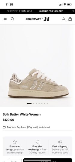 Coolway shoes Bolk Butter White Woman size 10