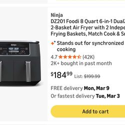 Ninja air fryer
