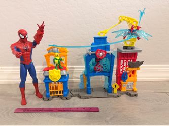 Spider man toy set