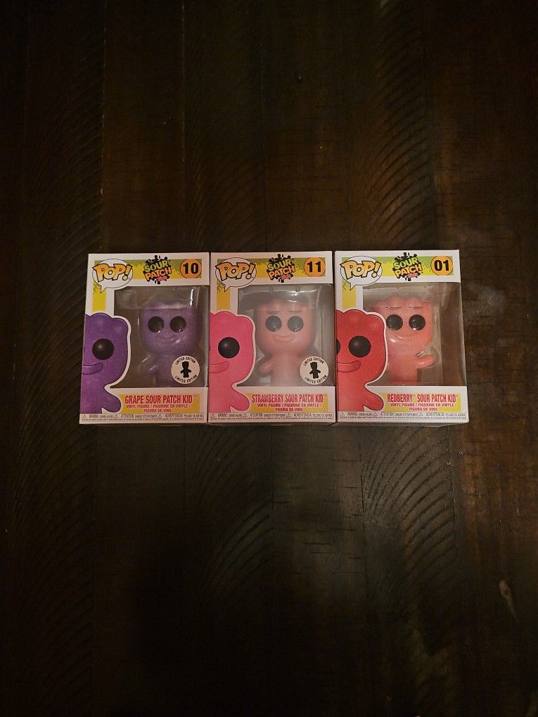 Sourpatch kids funko pops