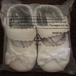 Baby Girl Flats Size 3