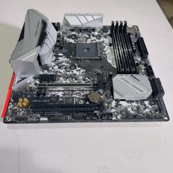 ASRock B450M STEEL LEGEND Micro ATX AM4 DDR4 Gaming Motherboard 