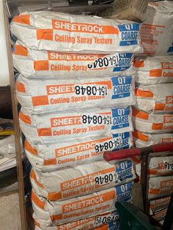 Sheetrock ceiling texture spray