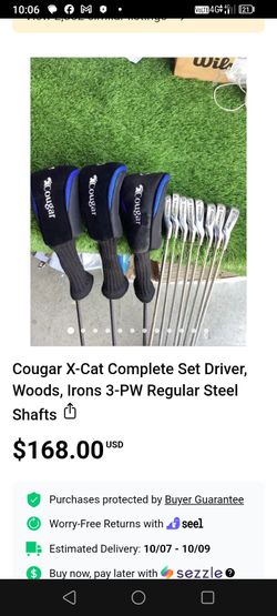 Complete set cougar x cat