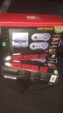 SNES Super Nintendo entertainment system