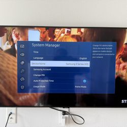 2020 Samsung 43” Smart TV