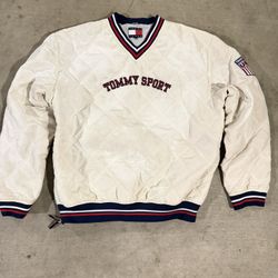 Cream Tommy Sport Bomber Jacket