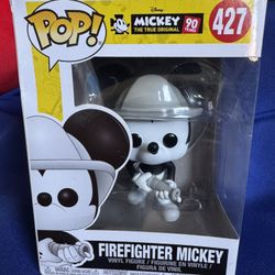Disney Funko Pop Firefighter Mickey Vinyl Figure