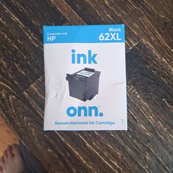 Onn. Black HP Compatible Ink 62XL