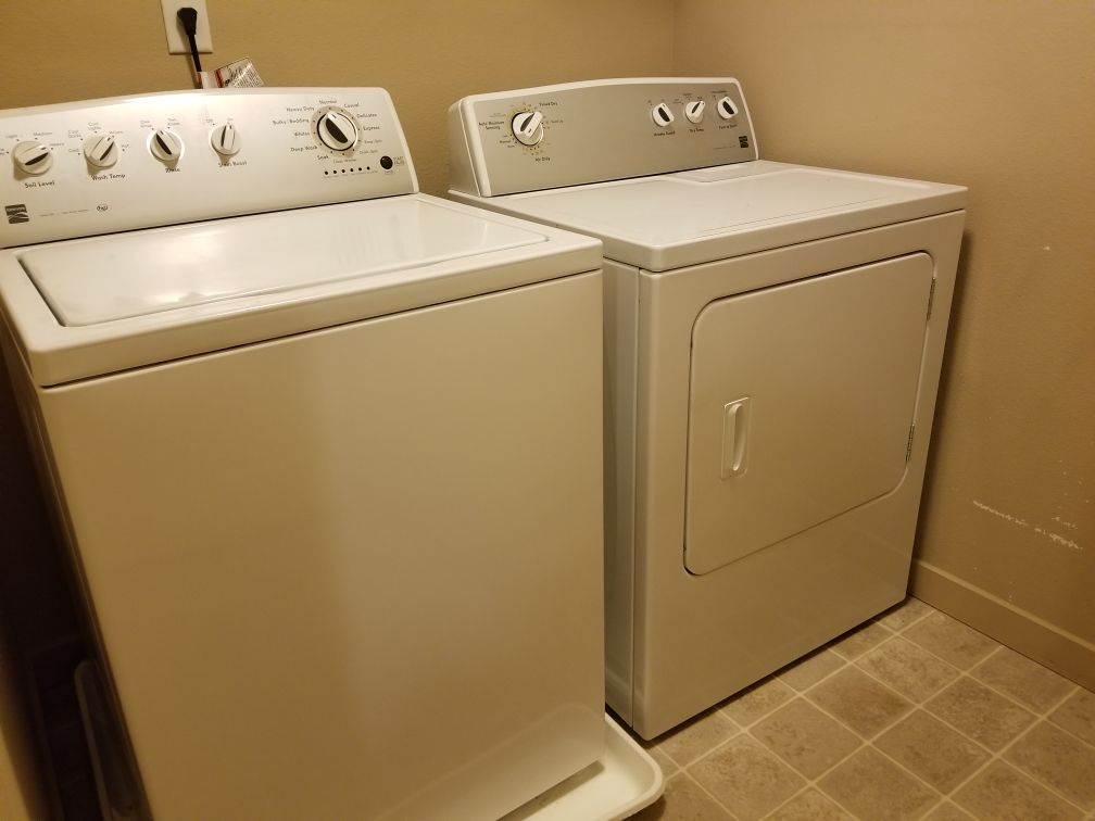 Kenmore Washer and Dryer Set