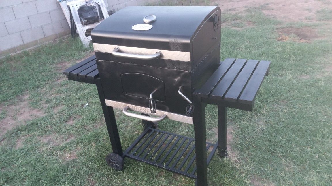 Smoker Charcoal Bbq Grill " kings Ford "