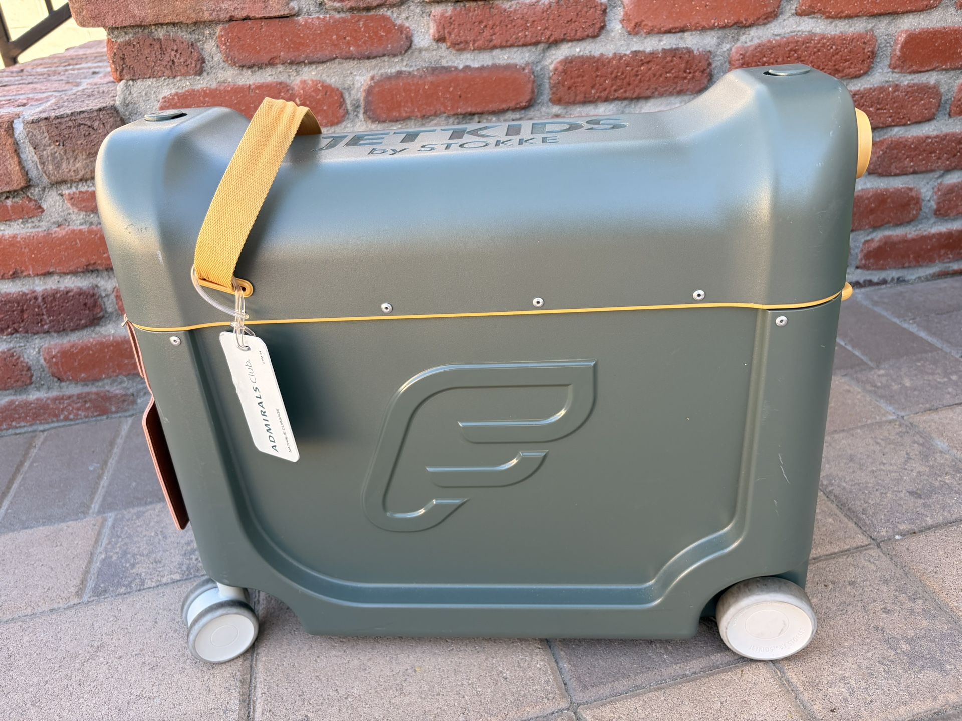 JetKids by Stokke Bed Box Ride-On Suitcase In-Flight Bed