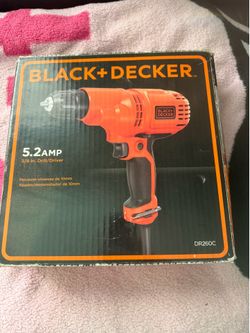 Black and decker drill with cord