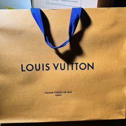 LOUIS VUITTON Authentic Empty Bag and Empty Box